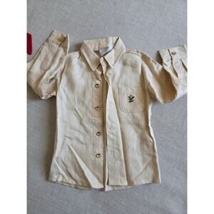 Eliza Grace Boy's Linen Holiday Shirt